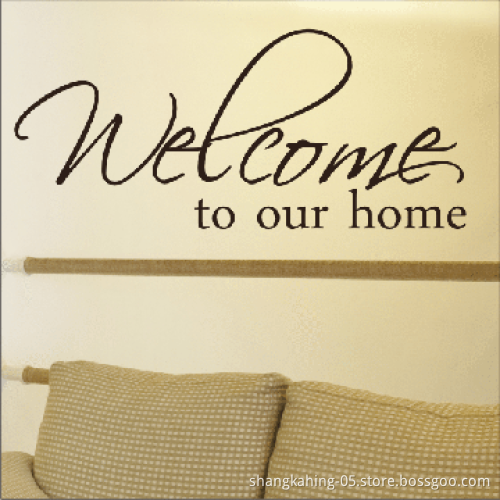 Removable Film Vinyl Wall Stickers with Eco-friendly Materials, Decorates All Smooth Surfaces